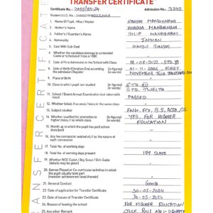 Transfer Certificate - Bright Campus & Bright International School